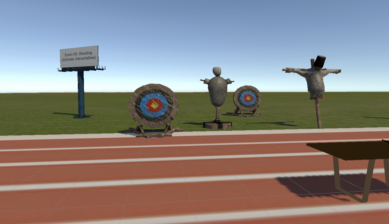 No-Code VR shooting range