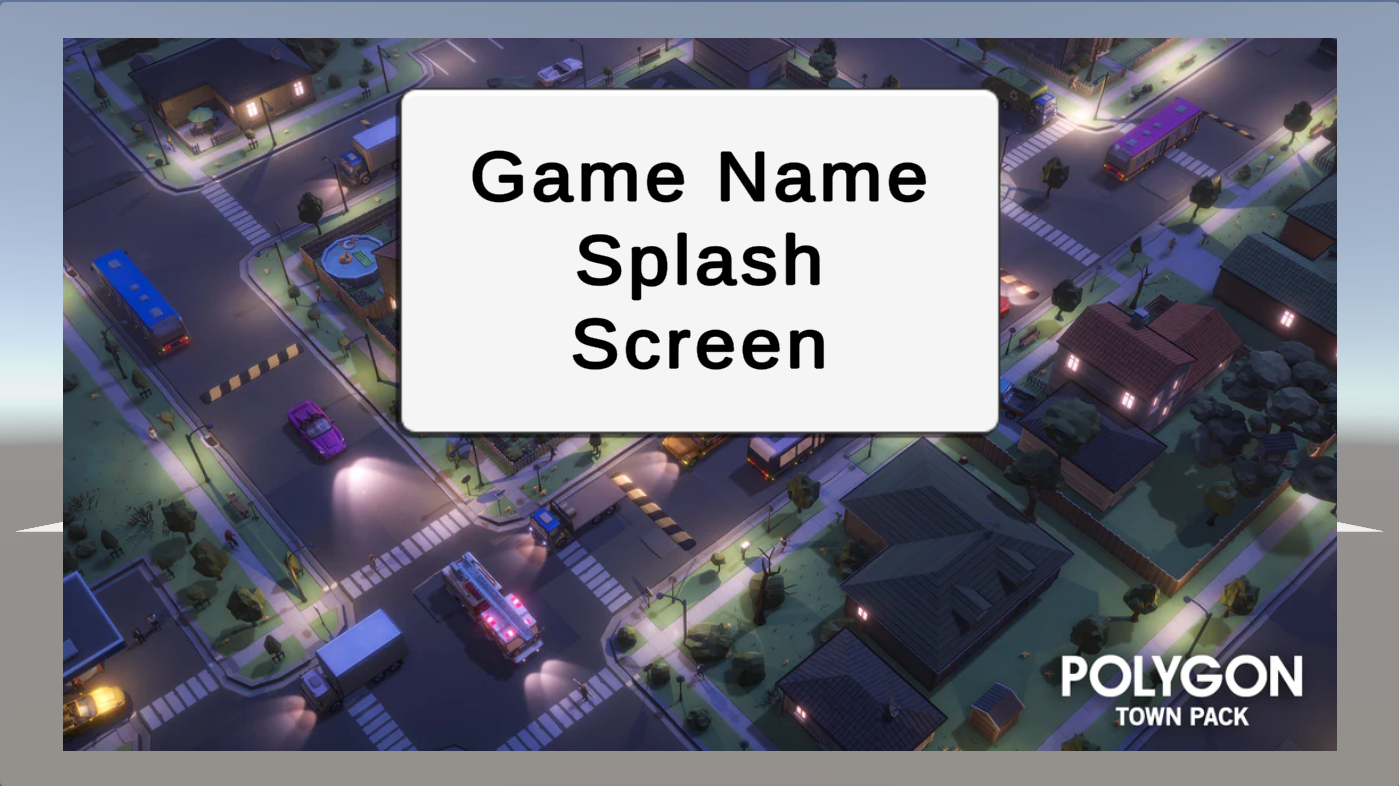 Unity Sound System polygon town splash